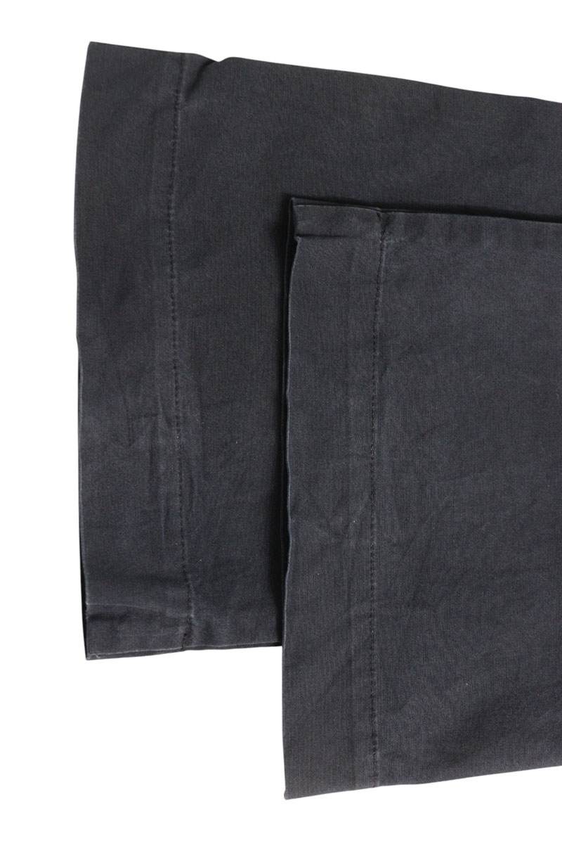 Rick Owens Sarouel Drawstring Cotton Pants Black Size 46