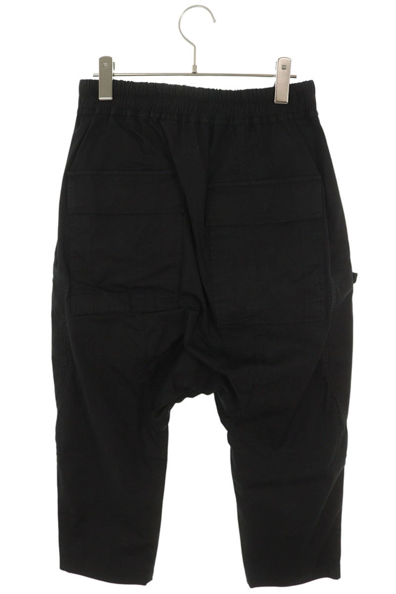 Rick Owens Bauhaus Sarouel Cropped Pants Black Size 46