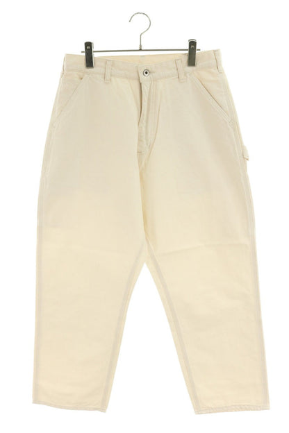SEQUEL 25AW Cotton Painter Pants White Size S