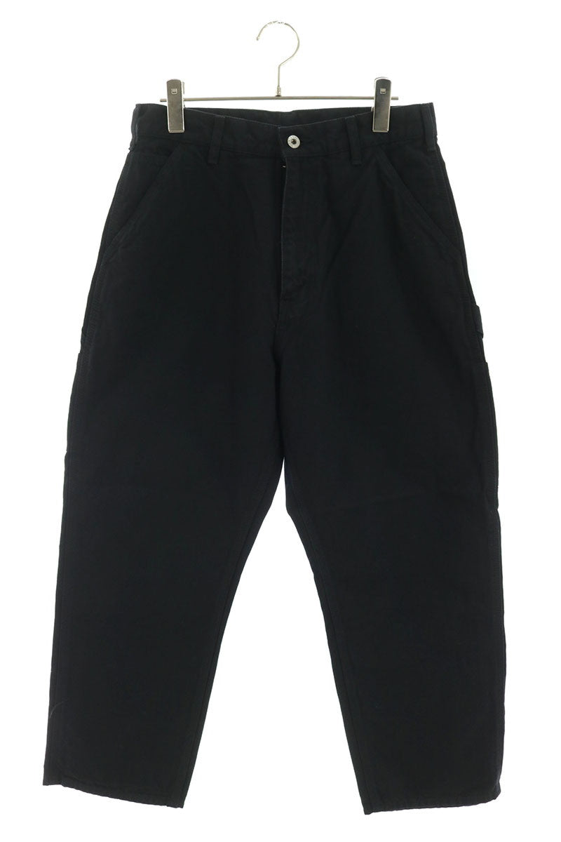 SEQUEL 25AW Cotton Painter Pants Black Size S