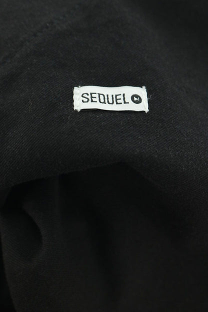 SEQUEL 25AW Cotton Painter Pants Black Size S
