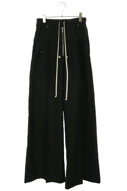 Rick Owens 26AW MORK Wide Bella Ramie Pants Black Size 46
