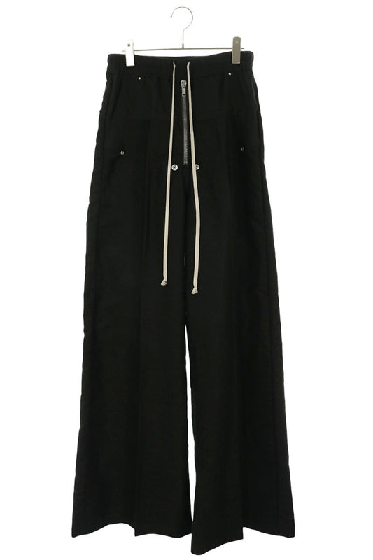 Rick Owens 26AW MORK Wide Bella Ramie Pants Black Size 46
