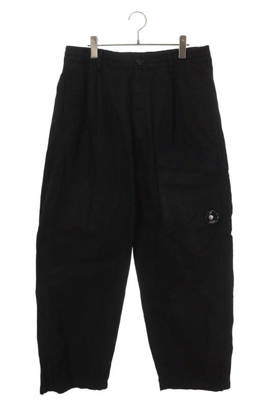 C.P.COMPANY Cotton Cargo Pants Black Size 48