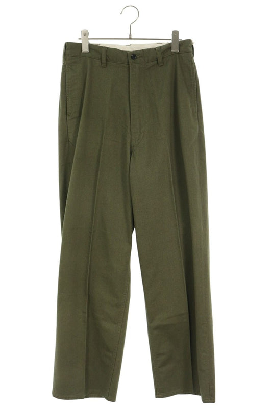 cantate 24AW Theren Dye Cotton Chinos Green Size 28