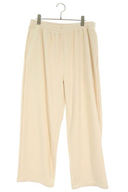 cantate 25SS White Cotton Fluffy Wide Pants Size 48