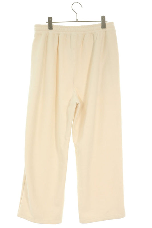 cantate 25SS White Cotton Fluffy Wide Pants Size 48