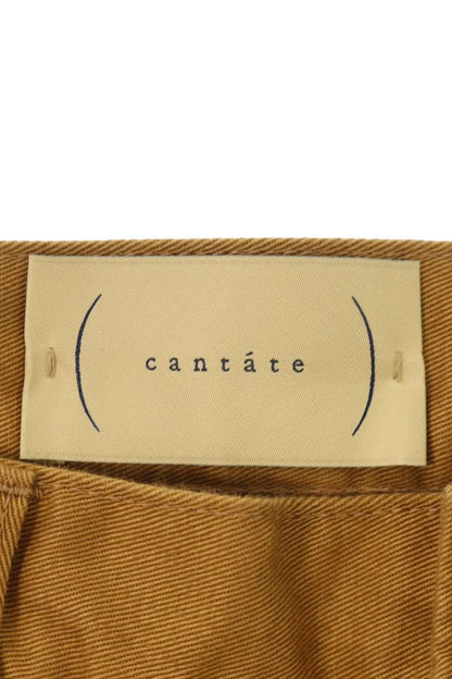 cantate 24SS Theren Dye Cotton Trousers Beige Size 30