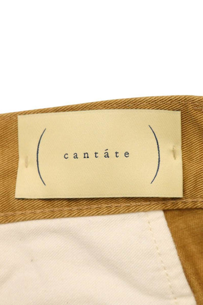 cantate 24SS Theren Dye Cotton Trousers Beige Size 32