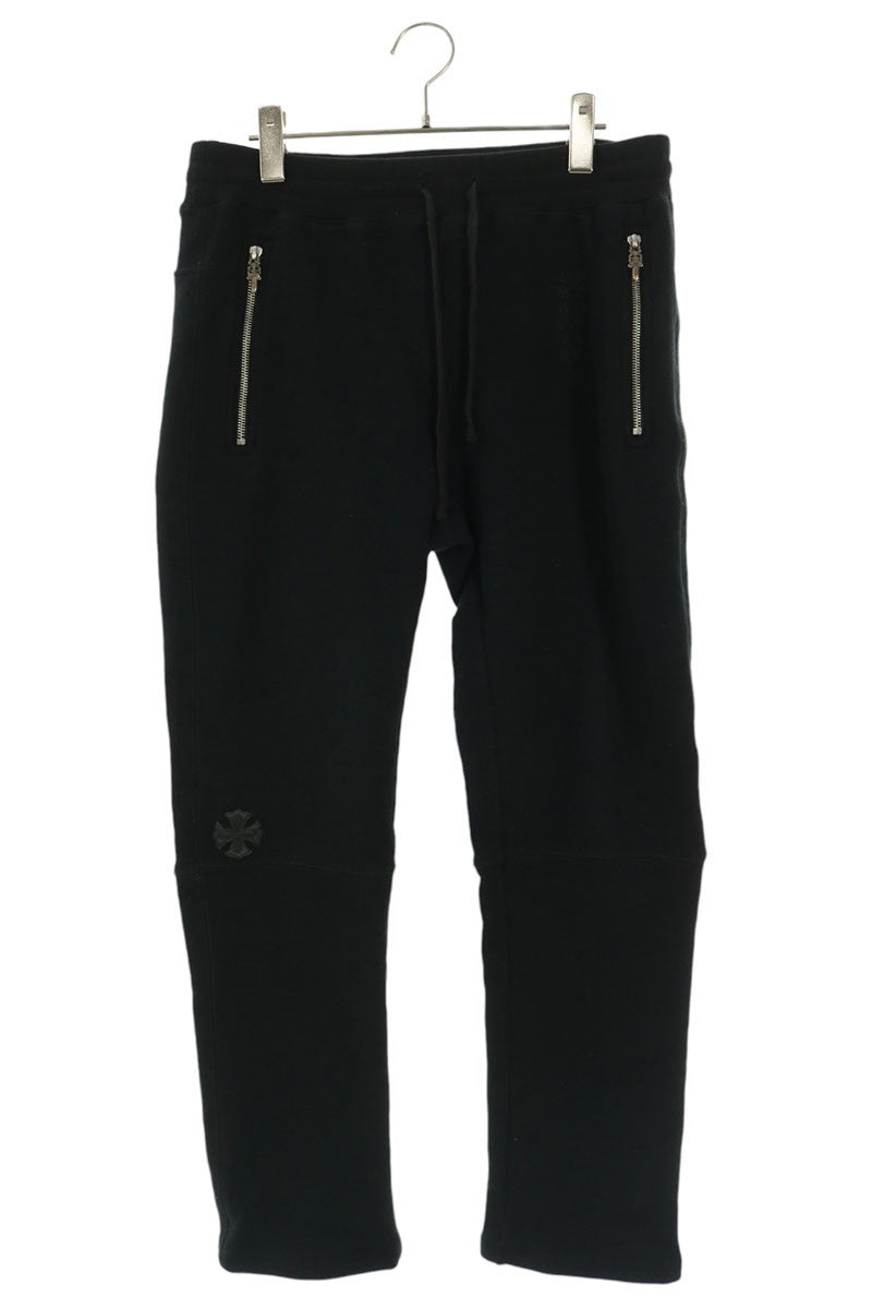 Chrome Hearts Y NOT Dagger Zip CH Patch Sweatpants Size M