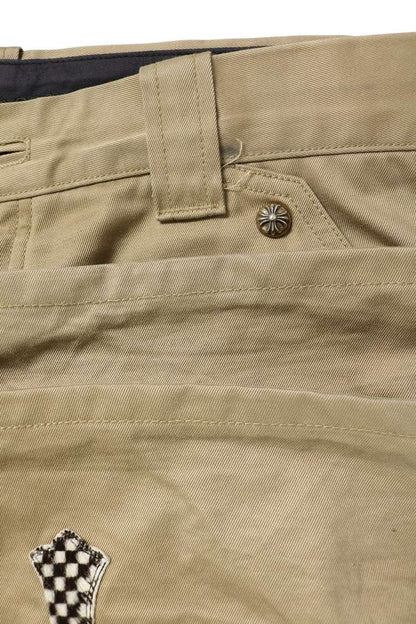 Chrome Hearts CARPENTER CNVS CEME CRS Patch Pants Size 34
