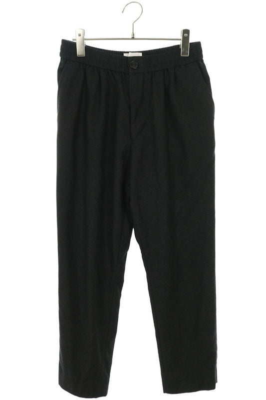 AMI Alexandre Mattiussi Wool Regular Fit Slacks Black Size S