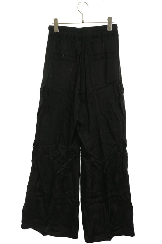 Rick Owens Cupro Cargo Bella Wide Pants Size 48