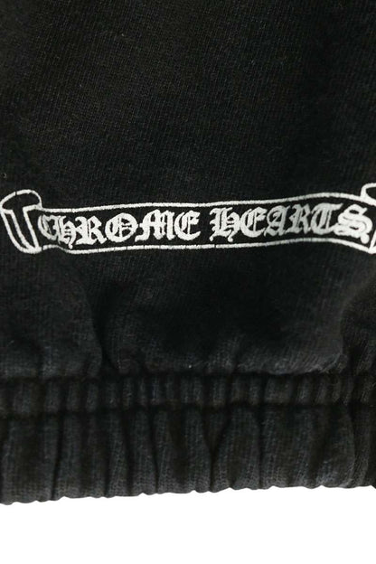 Chrome Hearts Side Logo Print Cotton Sweatpants Size M