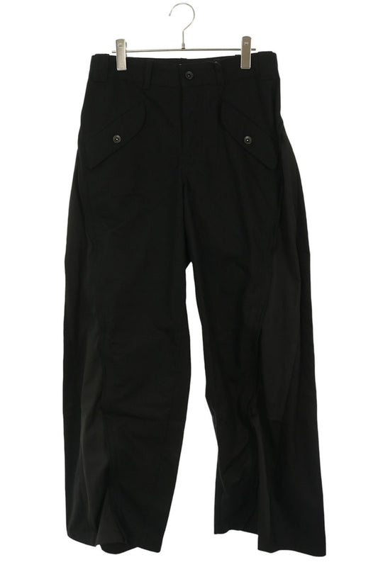 FFF POSTAL SERVICE KINARAK WIRED TROUSER Black Pants Size 30