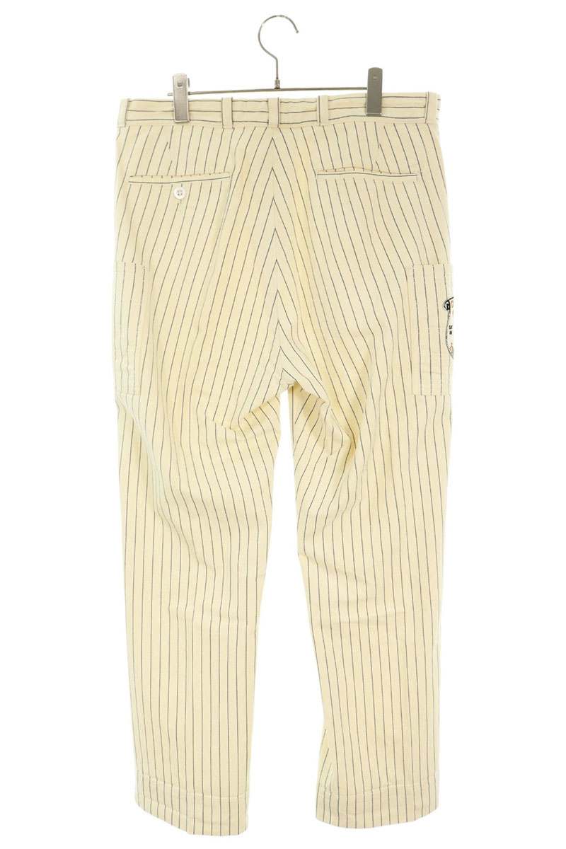 HUMAN MADE Stripe Work Chino Cotton Pants Size L