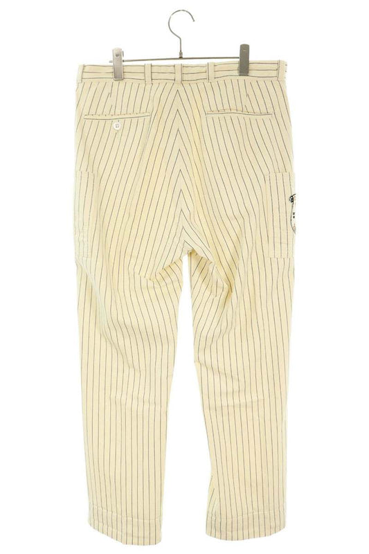 HUMAN MADE Stripe Work Chino Cotton Pants Size L