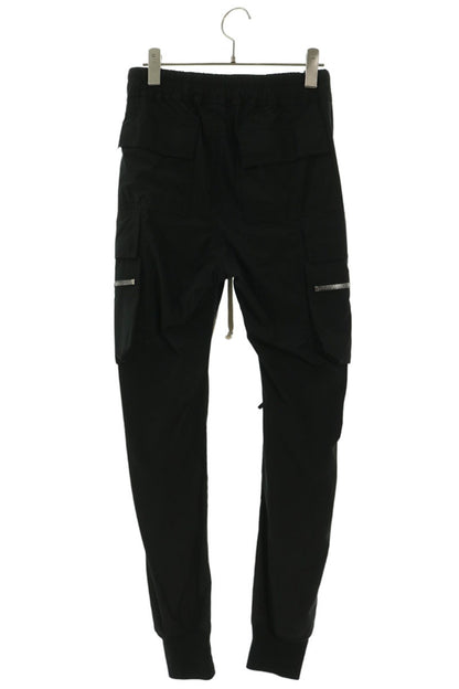 Rick Owens Pataloni Cargo Jog Nylon Pants Black Size 46