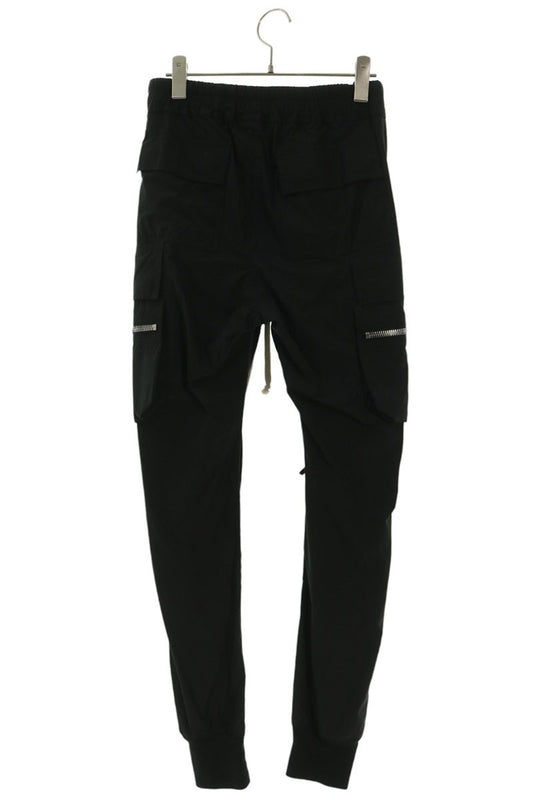 Rick Owens Pataloni Cargo Jog Nylon Pants Black Size 46