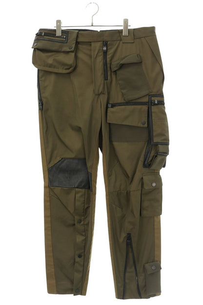 BALENCIAGA Khaki Utility Casual Pants Size 50