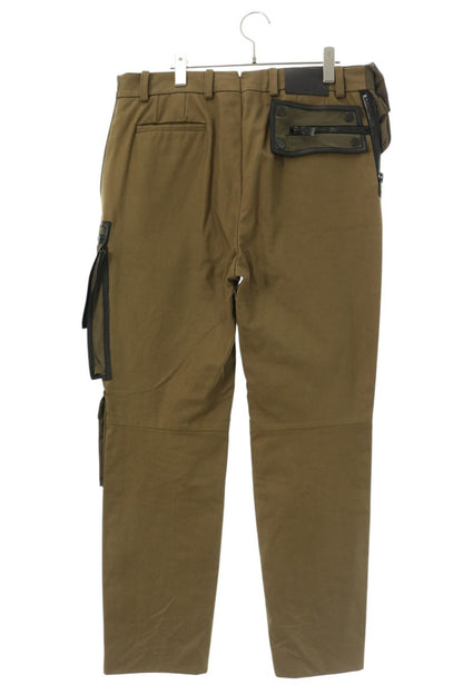 BALENCIAGA Khaki Utility Casual Pants Size 50