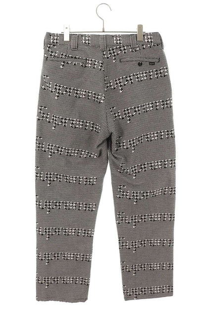 SUPREME 20AW Work Pant Black Houndstooth Size 30