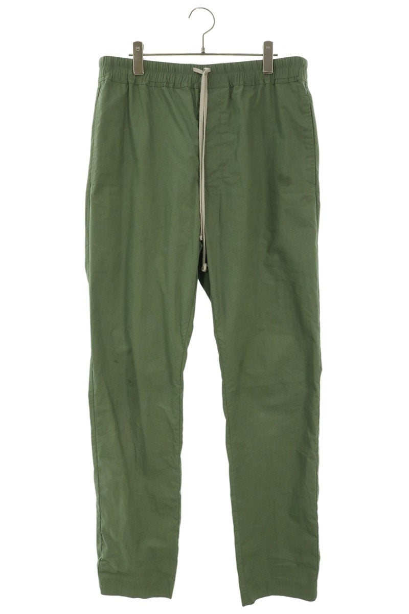 Rick Owens 23SS Cotton Drawstring Pants Khaki Size 50