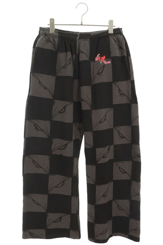ANTI PROMO Matty Boy Print Sweatpants Black Size L