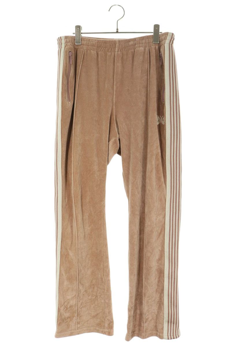 Needles Velvet Narrow Track Pants MR293 Beige Size M