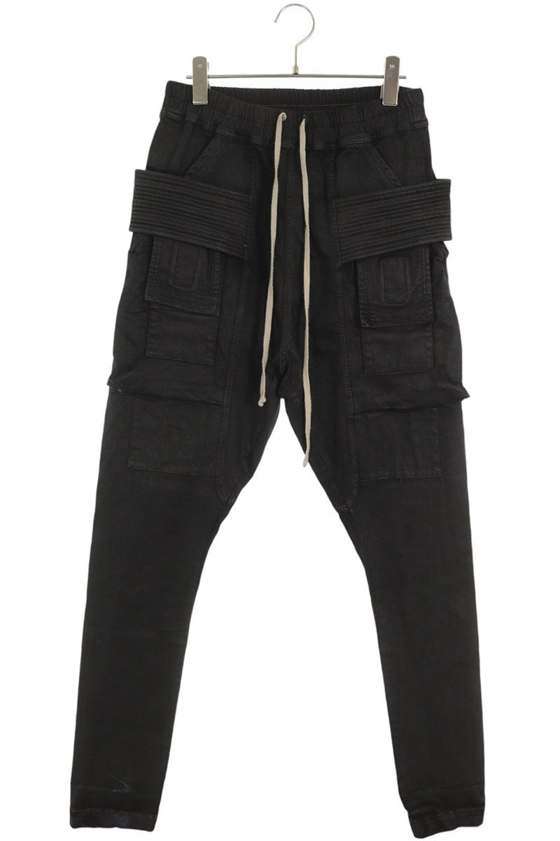 DRKSHDW Coated Cargo Pants Black Size XS