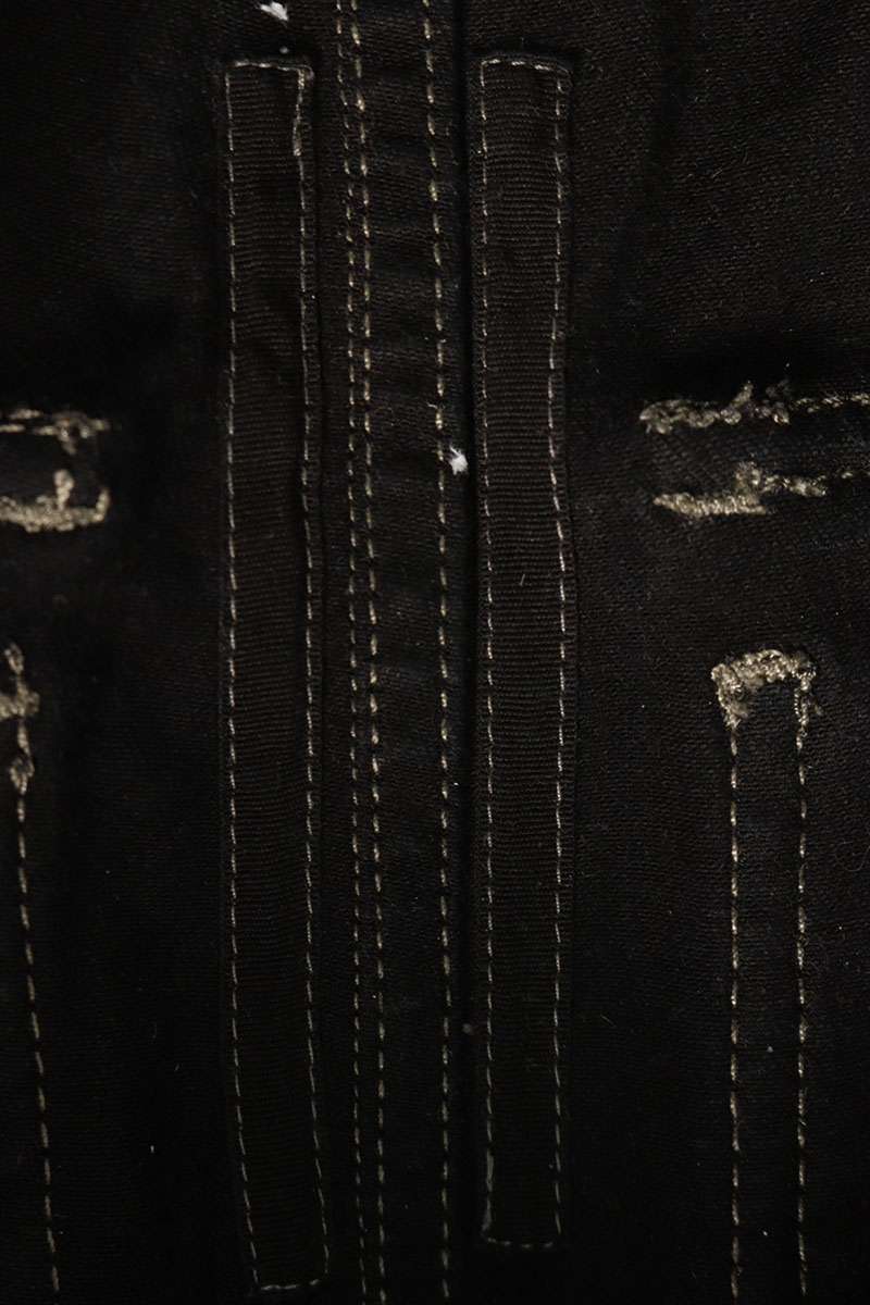 DRKSHDW Coated Cargo Pants Black Size XS