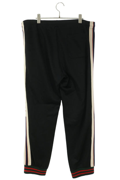 GUCCI Technical Jersey Track Pants Black Size XL