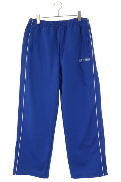 WILLY CHAVARRIA Hem Zip Polyester Track Pants Size M
