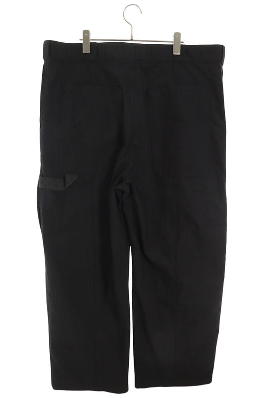 LOUISVUITTON AW26 Ripstop Carpenter Pants Black Size 58