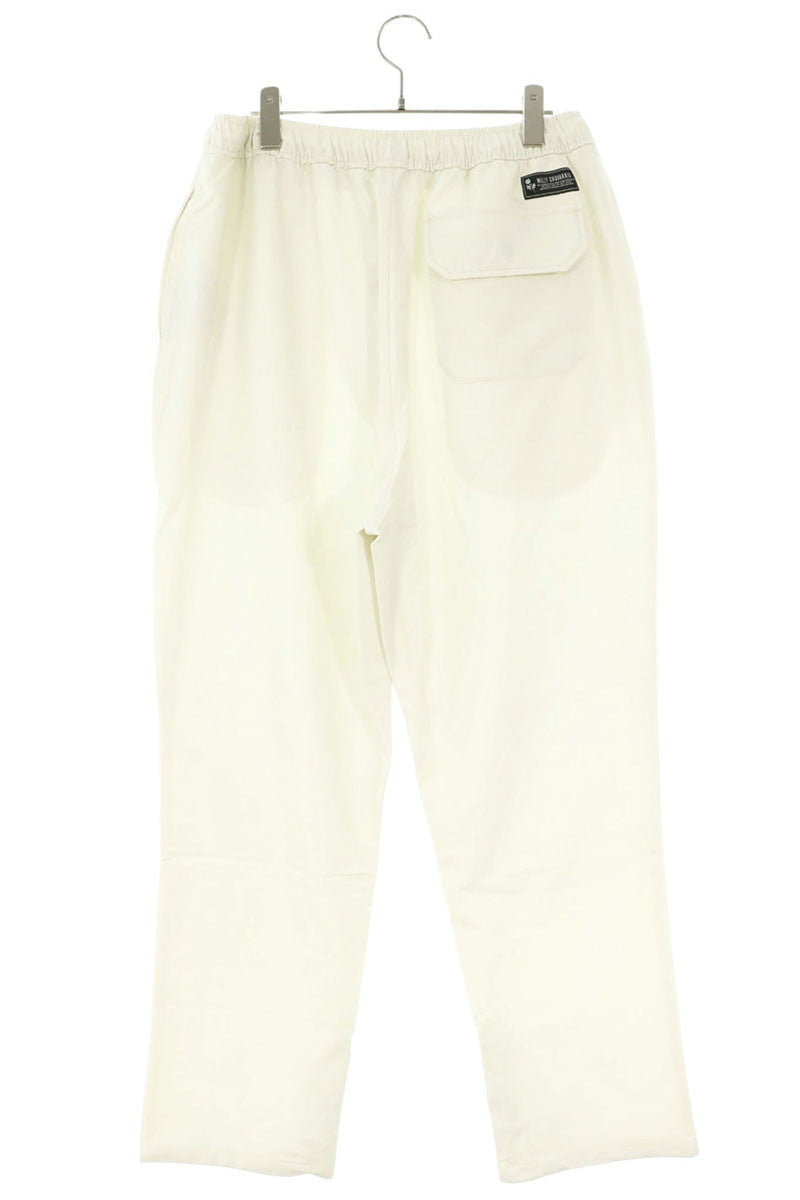 WILLY CHAVARRIA Nylon Pants Off White Size M