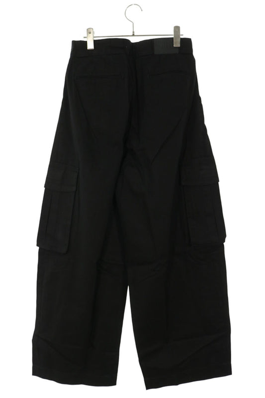 WILLY CHAVARRIA Visalia Chino Cargo Pants Black Size S