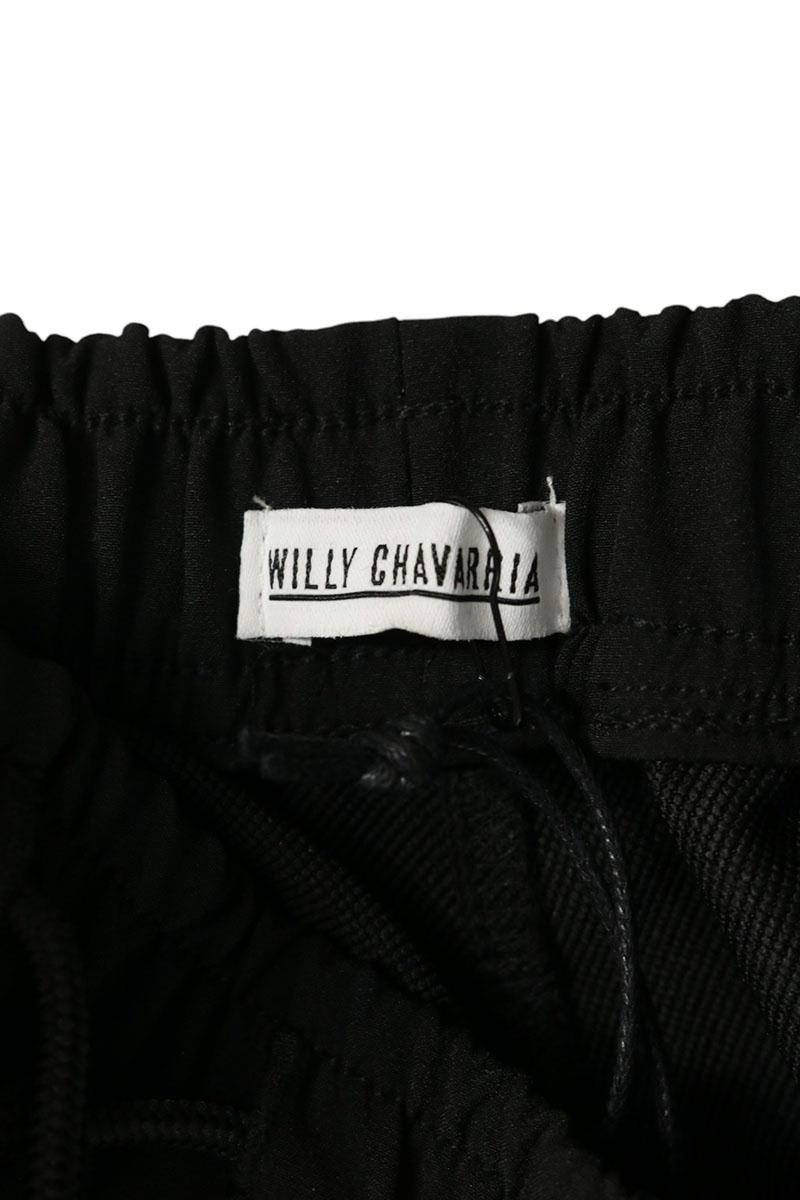 WILLY CHAVARRIA Nylon Pants Black Size L