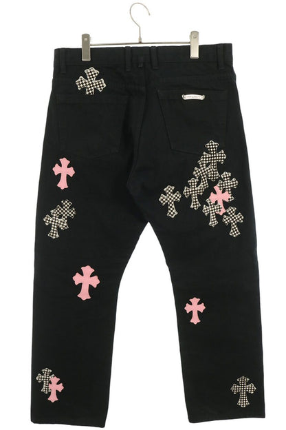 Chrome Hearts Fleurknee Cross Patch Pants Size 34