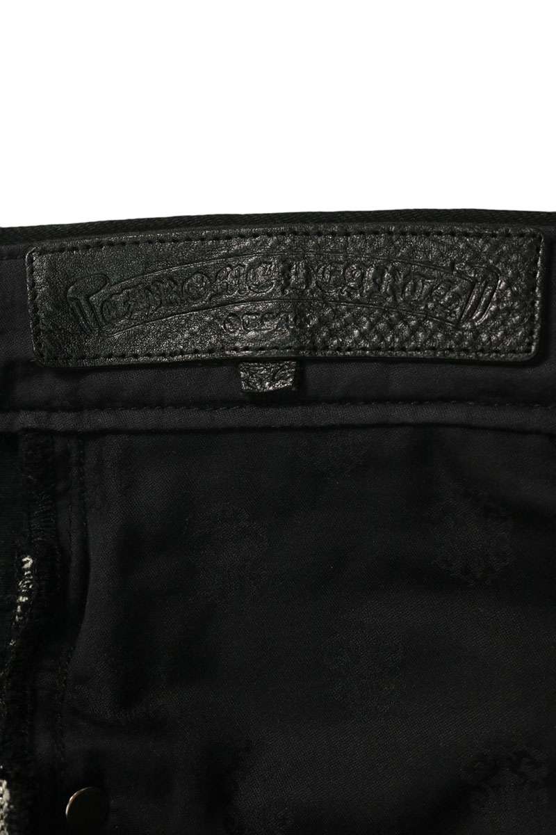 Chrome Hearts Fleurknee Cross Patch Pants Size 34