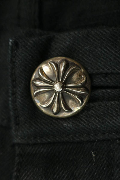 Chrome Hearts Fleurknee Cross Patch Pants Size 34