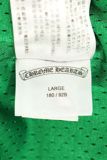 Chrome Hearts MESH VARSITY SHORTS CH Green Nylon Size 34