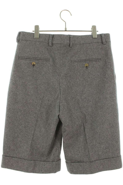 GUCCI Cashmere Blend Wool Shorts Gray Size 34