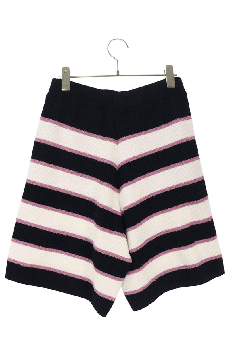 Marni Striped Terry Cotton Shorts Multi Size 33