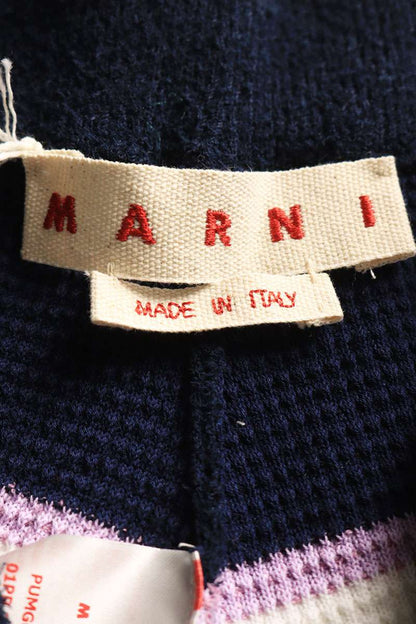 Marni Striped Terry Cotton Shorts Multi Size 33