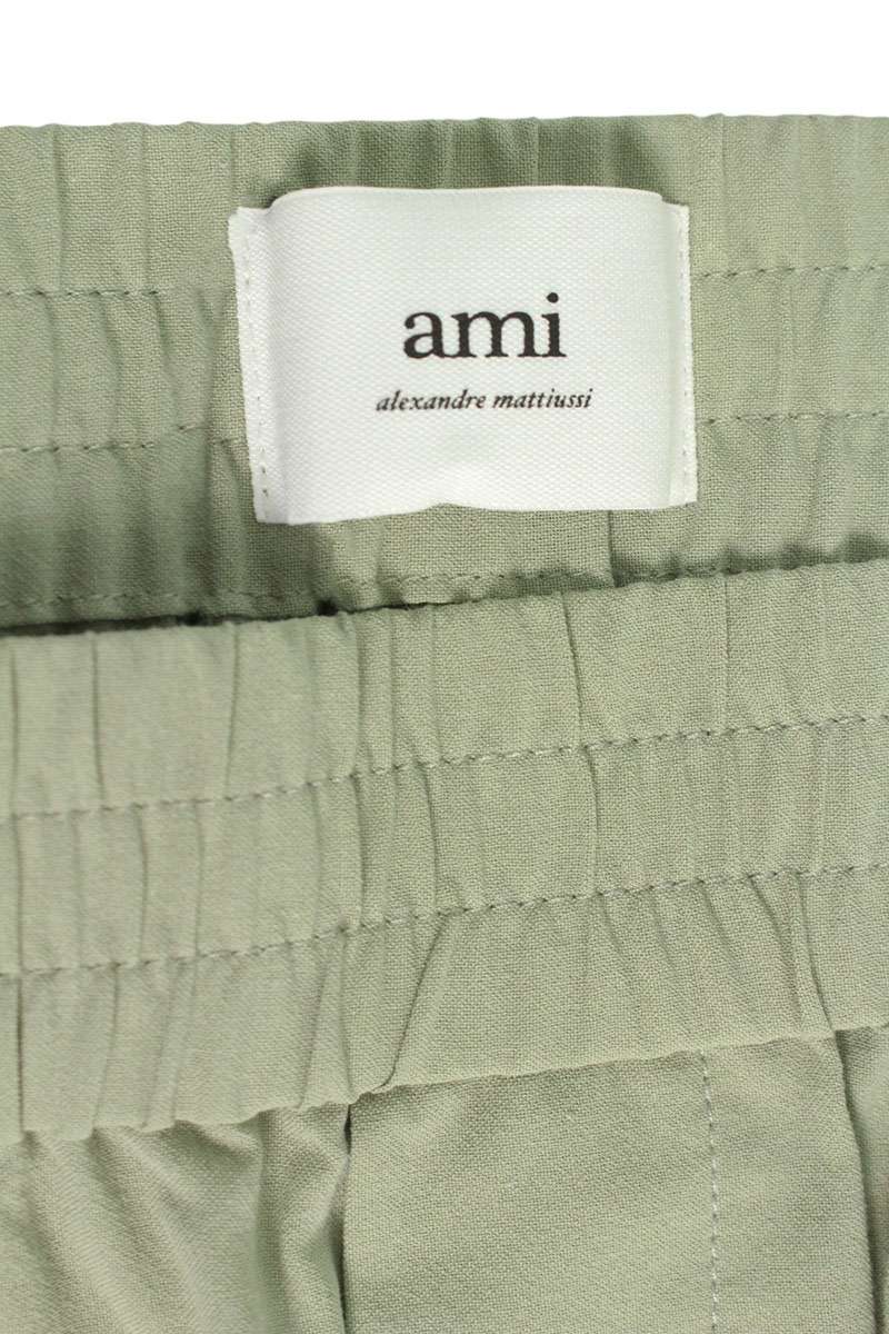 AMI Wide Pants Green Size XXL