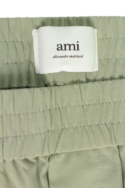 AMI Wide Pants Green Size XXL