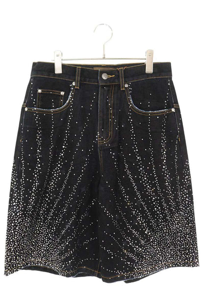 Birth Of Royal Child Stardust Rhinestone Shorts Black Jeans Size S