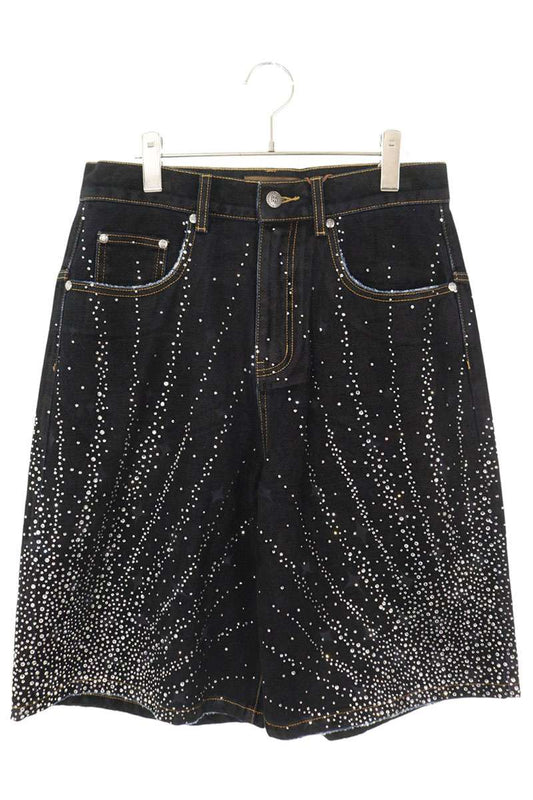 Birth Of Royal Child Stardust Rhinestone Shorts Black Jeans Size S