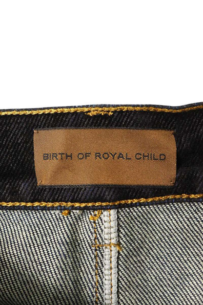 Birth Of Royal Child Stardust Rhinestone Shorts Black Jeans Size S