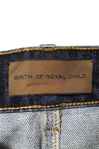 Birth Of Royal Child Stardust Shorts Indigo Jeans Size M